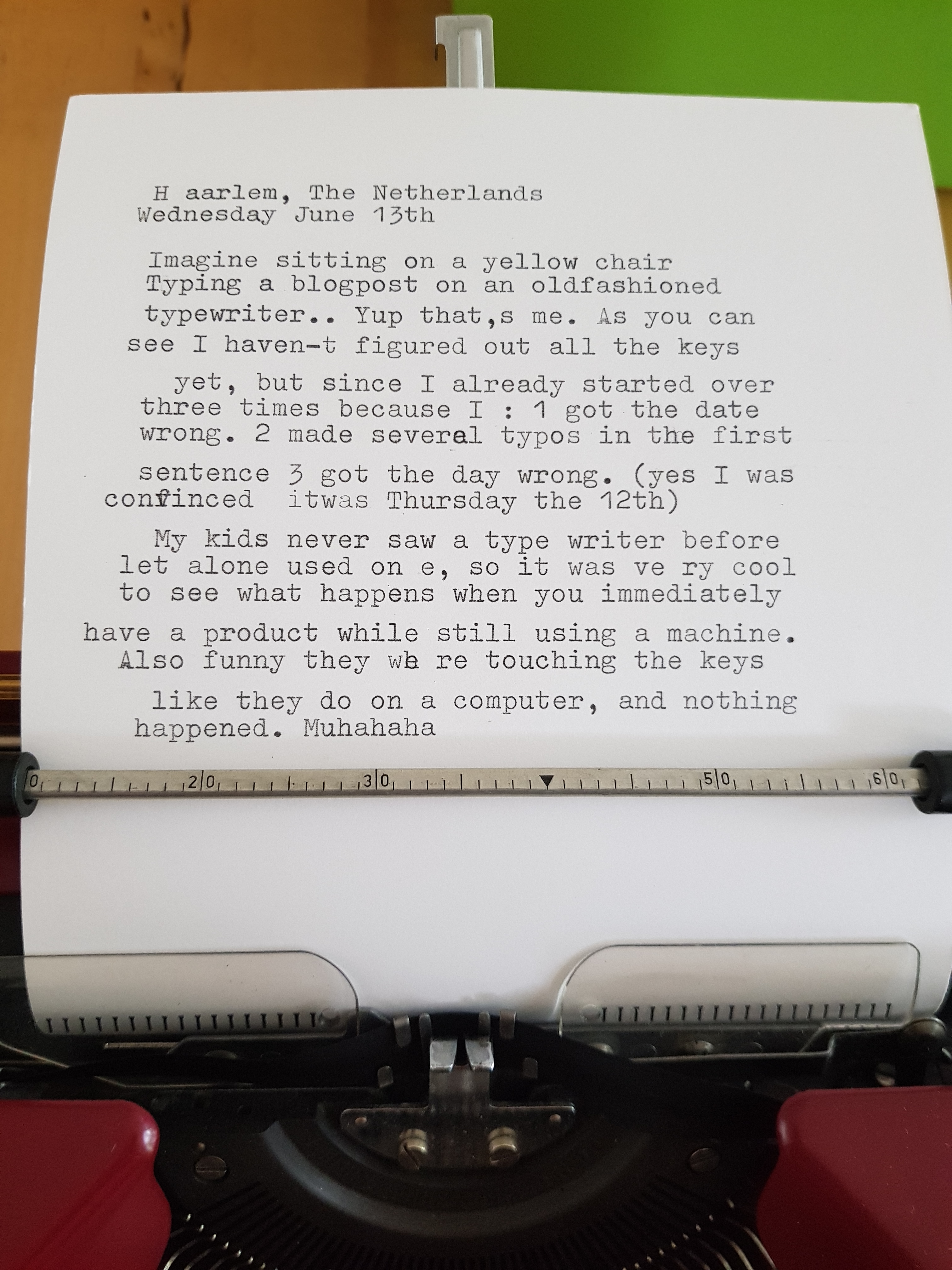 typewriter